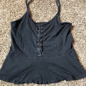 American Eagle crop tee